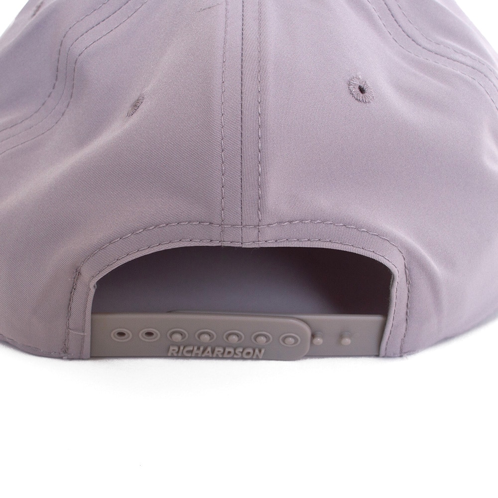 Interlocking UO, Richardson, Grey, Curved Bill, Accessories, Unisex, 258, 5 Panel, Woven Patch, Adjustable, Hat, 961101